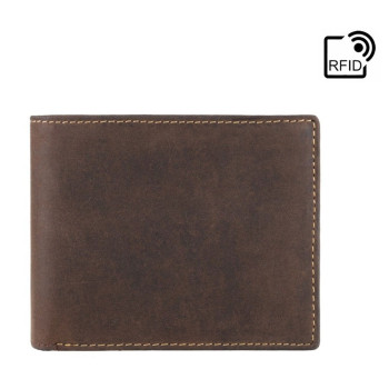 Značková tenká pánska kožená peňaženka - Visconti (KPPN348)